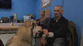 Support: Wolfe Miller found it hard to find accommodation with Willow.