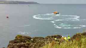 Eyemouth: A multi-agency operation was launched.