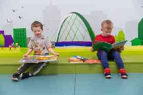 Bright new spaces at the refurbished Partick Library