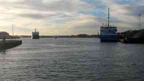 'Near miss': Nearby Shoreham Harbour.