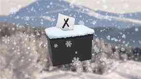 Voters may have to brace the snow when they go to the polls.