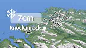 7cm of snow fell in Knockanrock on polling day in May 1979.