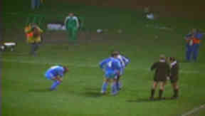 Celtic v Rapid Vienna in 1984: bottle throwing and replays