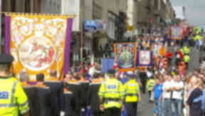 Orange walk: Eight people arrested.