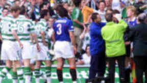Painful memories: The 1999 title decider between Rangers and Celtic ended Old Firm title deciders.