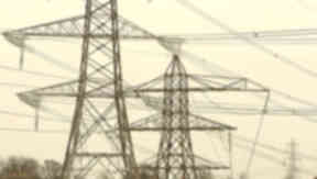 Energy: The The alarm was raised in the Cartmore area at 12.30pm on Thursday.