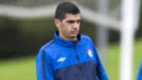 On hold: Salim Kerkar's hopes of moving to Rangers could be in jeopardy, with Gueugnon claiming they are due cash.