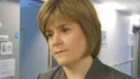 Engaged: Nicola Sturgeon will marry her SNP colleague Peter Murrell later this year