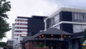 Yorkhill Hospital: Victim being treated.