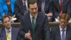 George Osbourne: Announced large tax rises.