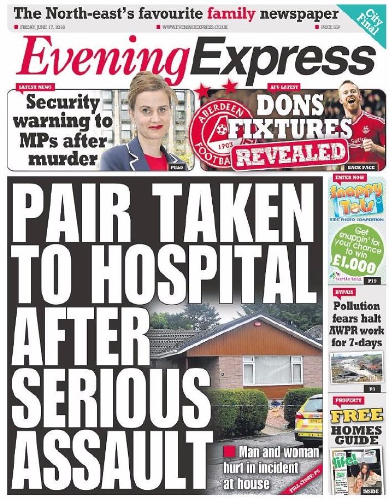 Front pages The evening paper headlines in Scotland on Friday STV News