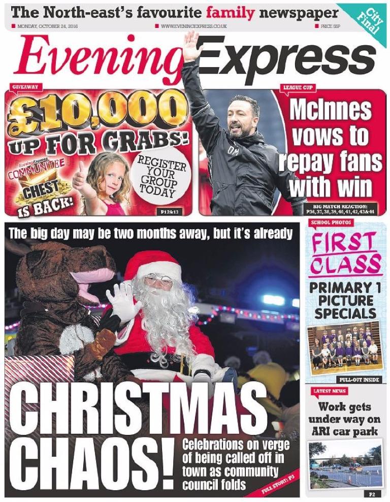 Front pages Stories making the evening headlines on Monday STV News