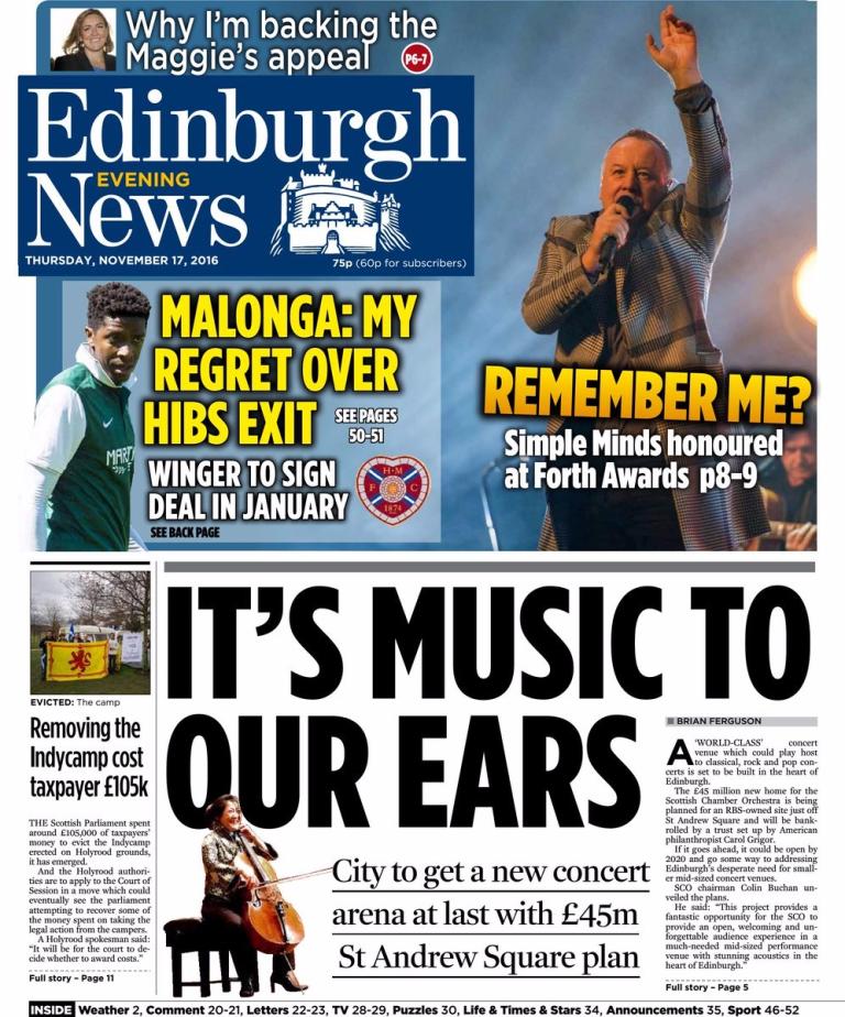 Front pages Stories making the evening papers on Thursday STV News