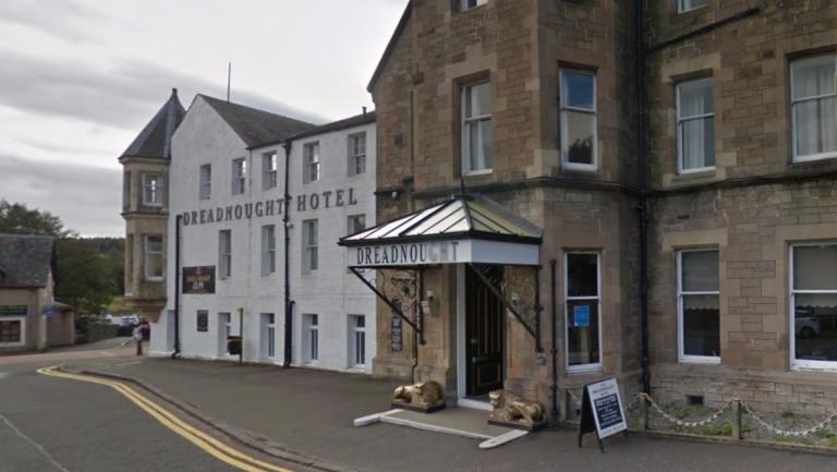 Firefighters Tackle Major Blaze At House On Hotel Site