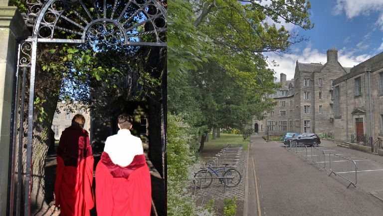st andrews university gowns