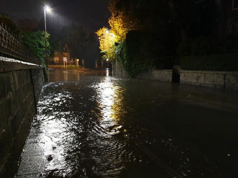 In pictures: Flooding hits north east after heavy rain – STV News