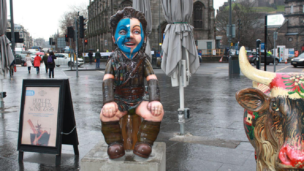 Oor Wullie Wallace Statue